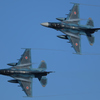 築城基地航空祭2018　対地爆撃後の離脱