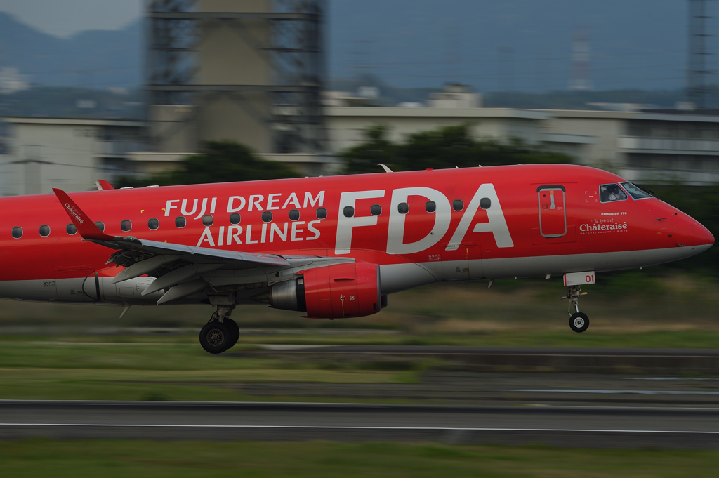 FDA1号機アプローチ。