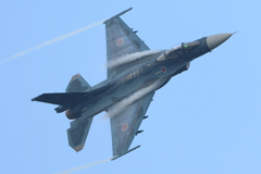 岐阜基地航空祭2016予行　F-2機動飛行