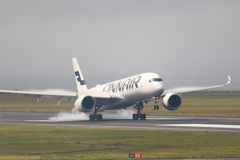 関空からダイバード　久しぶりのA350