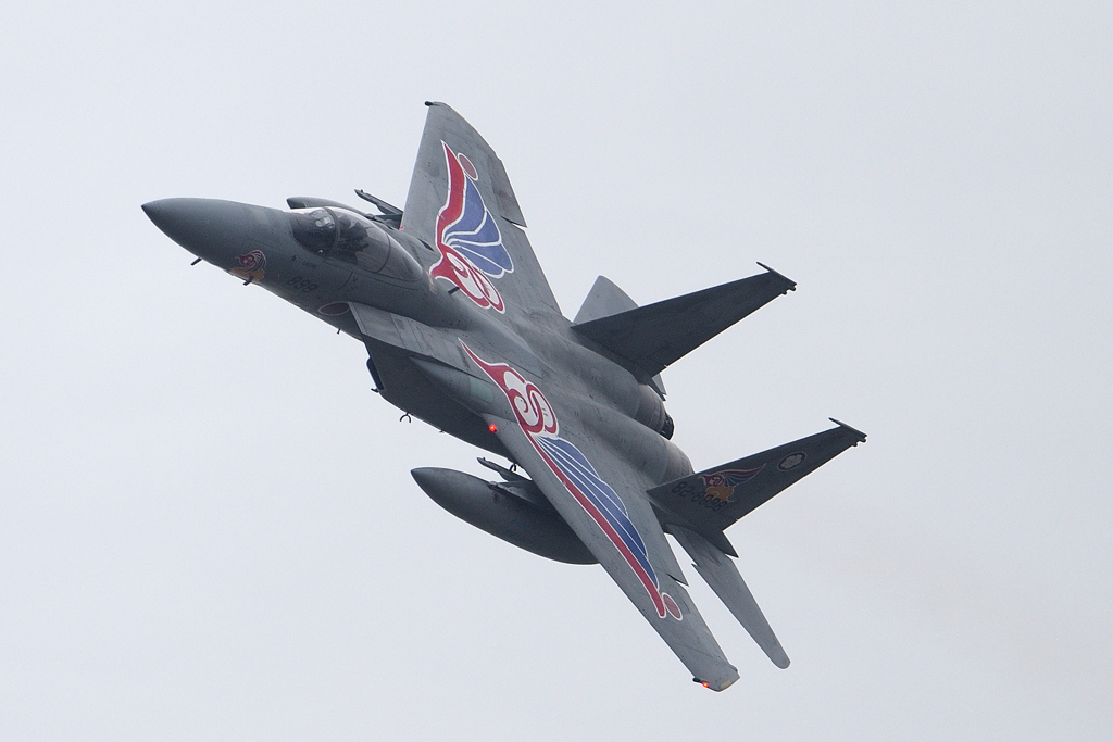 築城基地航空祭2017　F-15梅組スペマ機動飛行①