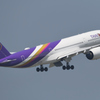 タイ航空　A350の後ろ姿