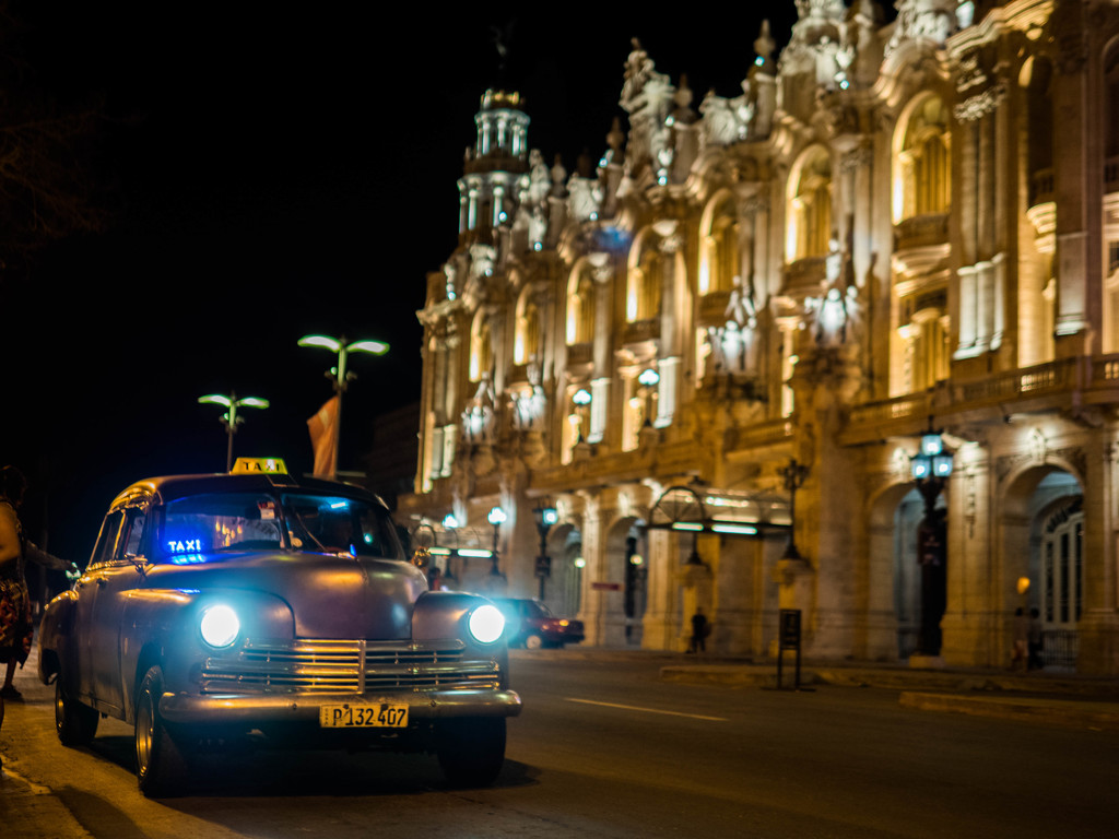 la noche en La Habana