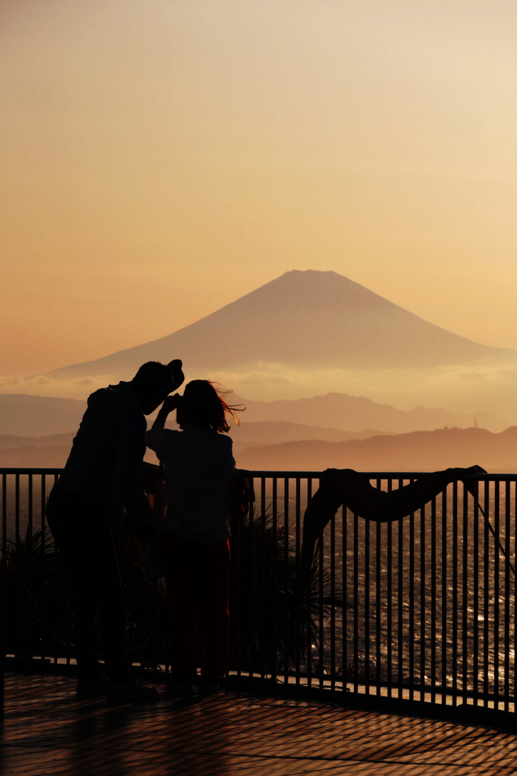 江ノ島からの富士　２