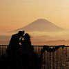 江ノ島からの富士　２