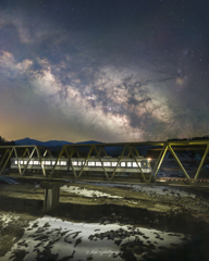 始発電車 ～銀河と共に～