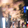 Christmas street corner