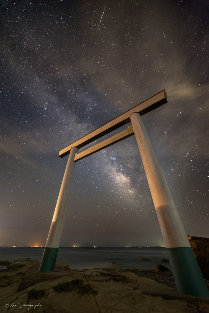 スパイラルな流星