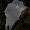 The gate to the starlit sky