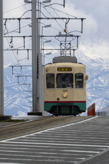 レトロな路面電車