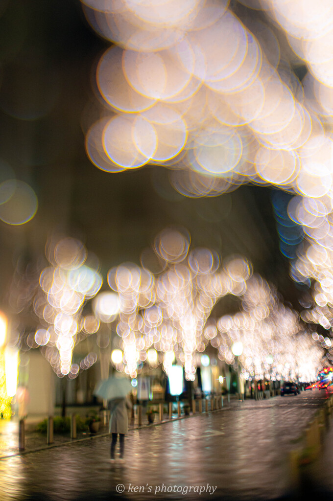 東京スナップ　～Rainy Bokeh～