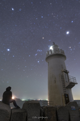 宙を見ていた夜明け前