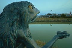 夏の河童池