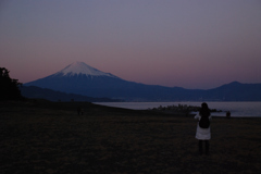 日が暮れたので帰る前にもう一枚