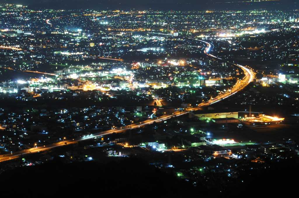 夜景  焼津