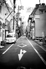 朝の街並み