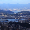 朝の下関港