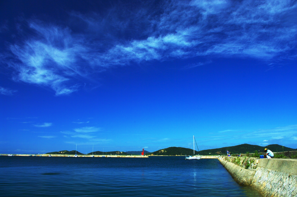 真夏の空