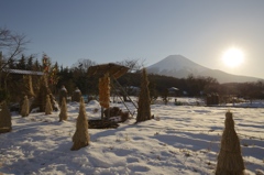 忍野の景色