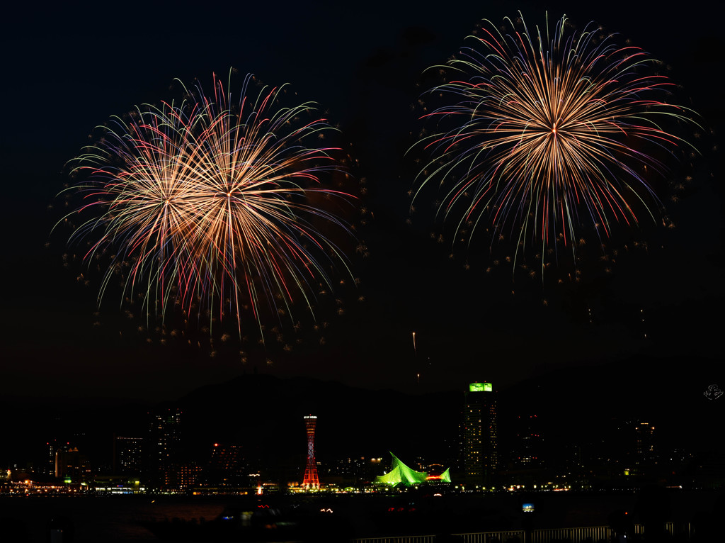 2015 みなとこうべ海上花火大会2