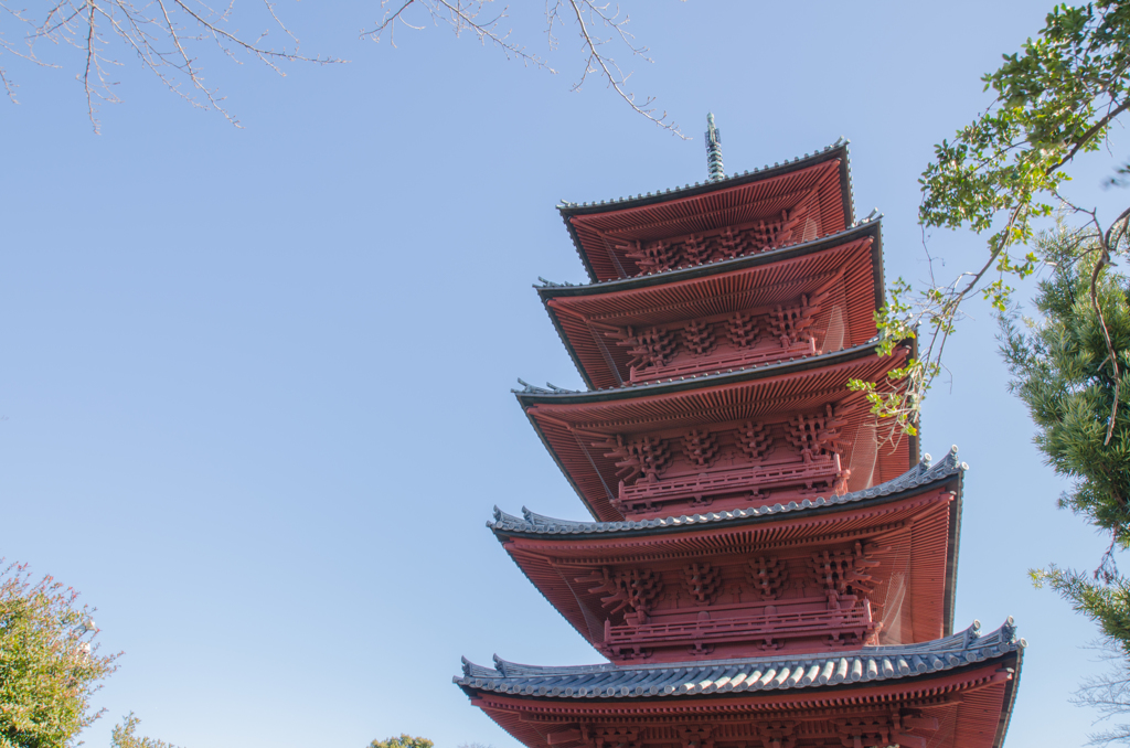 五重塔（池上本門寺）