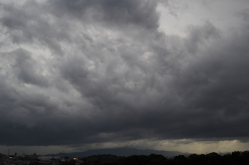 雨通る