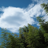 のっそりと雲