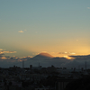 富士山夕照