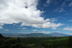 富士山、愛鷹山、駿河湾