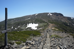 蔵王連峰・熊野岳