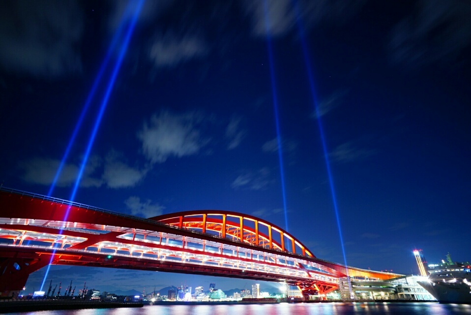 神戸大橋　特別演出照明