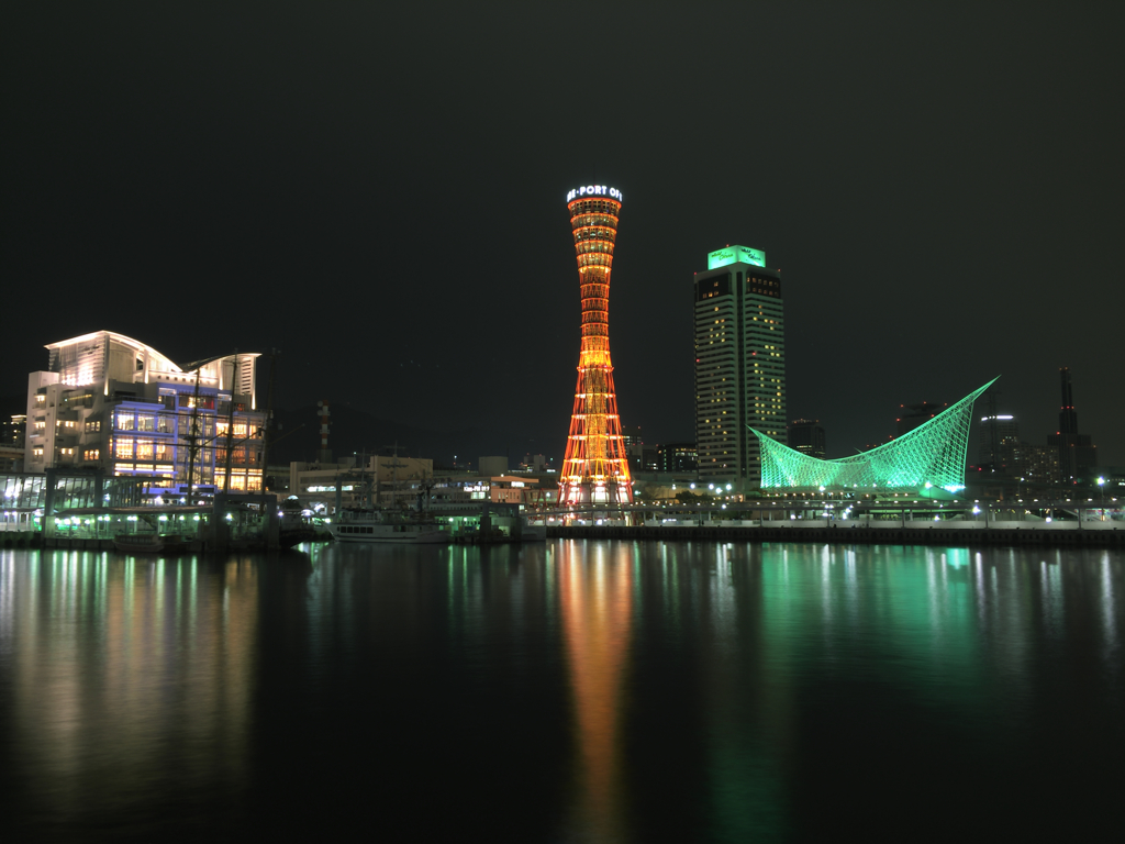iPhone6で撮影した神戸の夜景