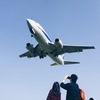 飛行機を撮る人