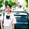 洗車中に