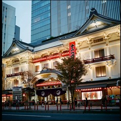 暮れの歌舞伎座