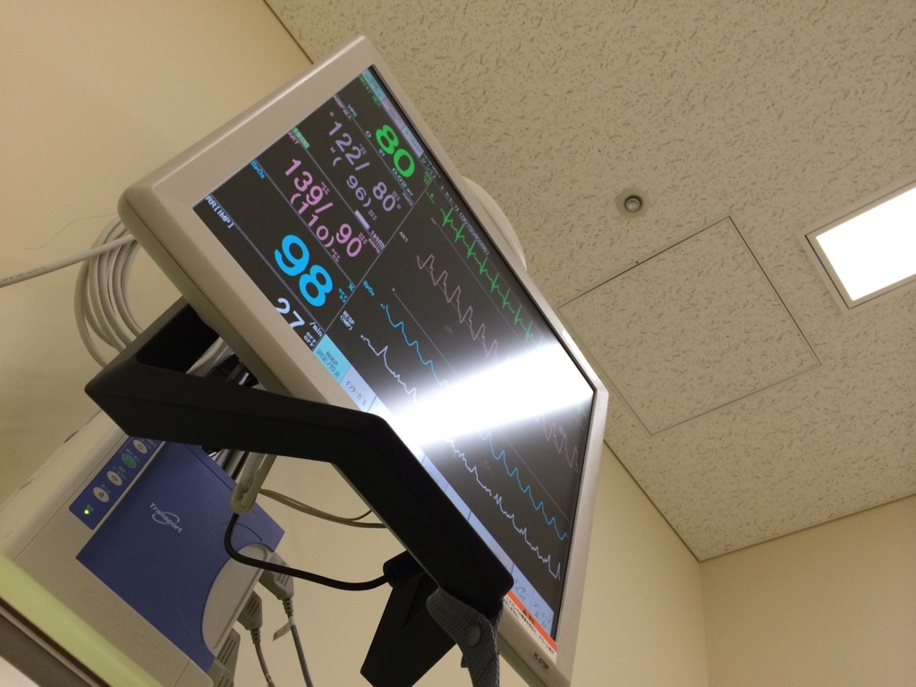 心筋梗塞で緊急入院