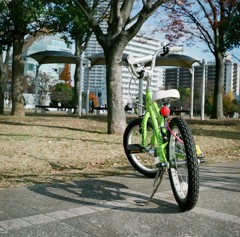 自転車のある風景