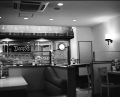 Denny's at night