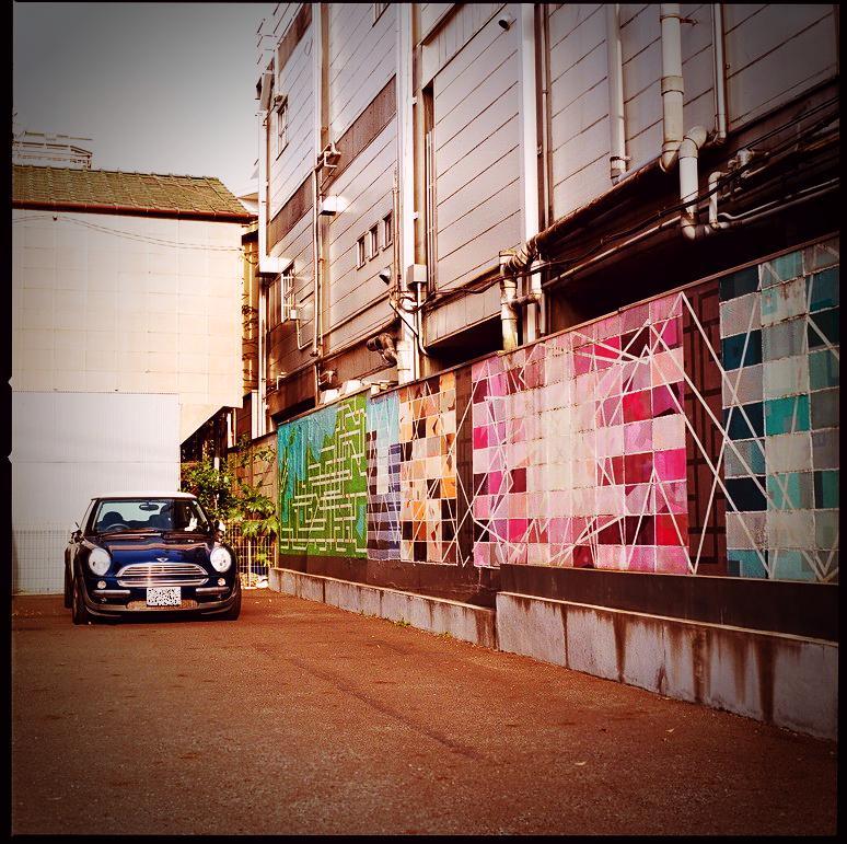 Parking Lot in Color