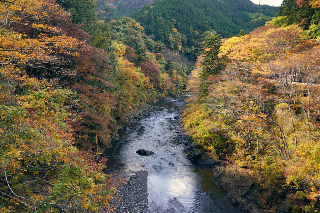 梅沢大橋より