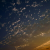 中秋の夕空