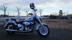 a motorcycle