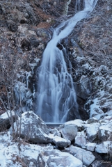 初冬の白滝