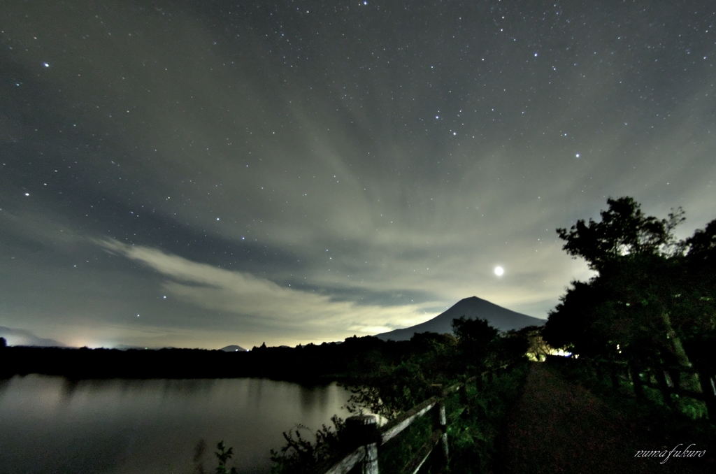 星空を待って…