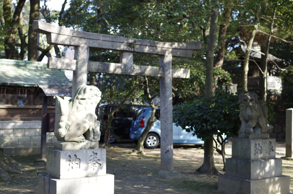 小さな鳥居