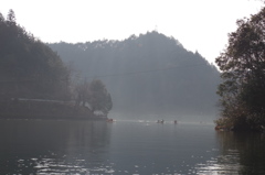 朝モヤ！ｂｙ岐阜県伊自良湖