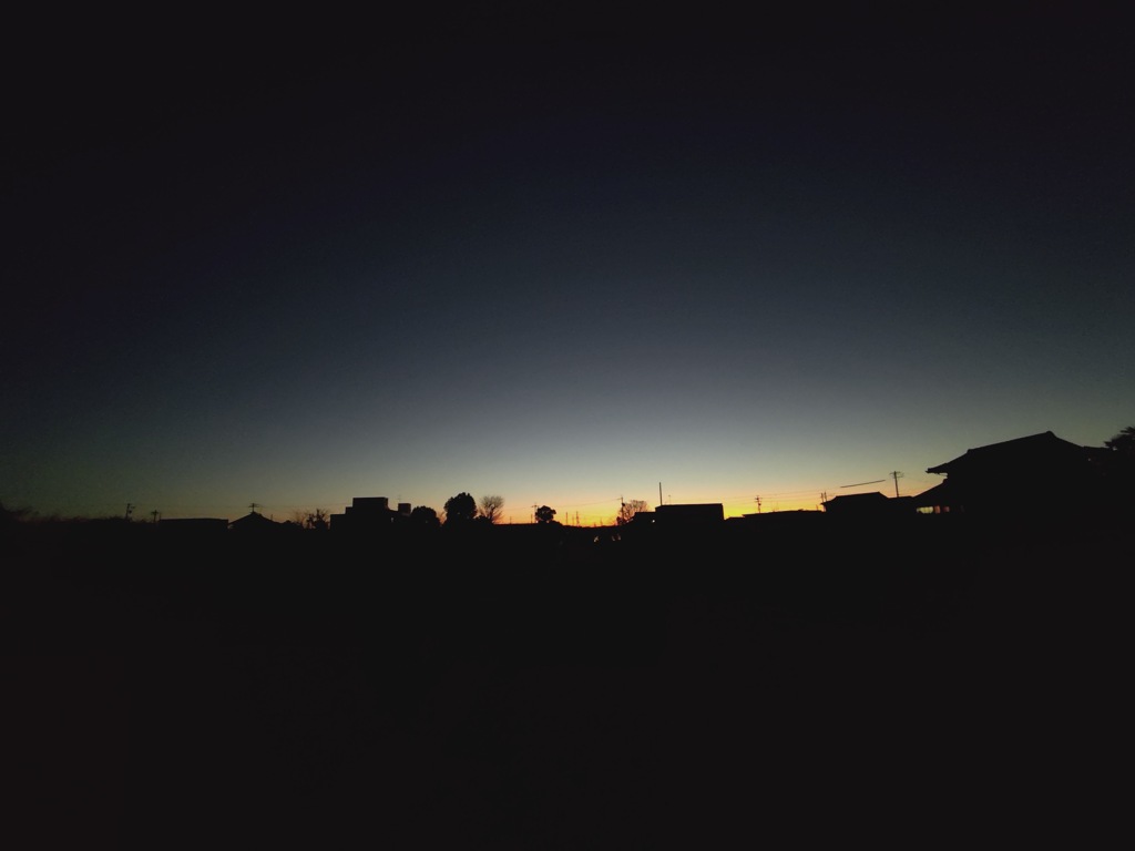 今日の朝焼け20270129