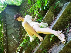 さちこ☆能美島砲台山28