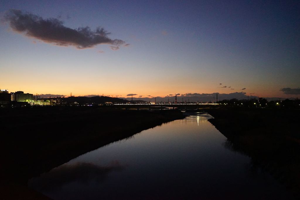 関戸橋から京王線