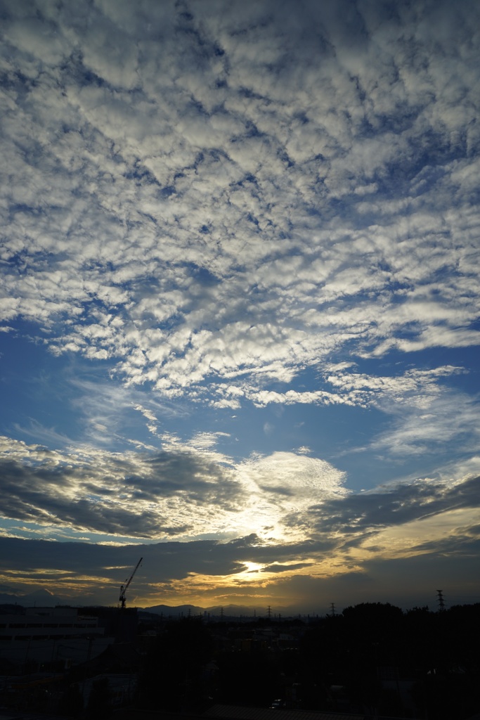 久々の夕景　2